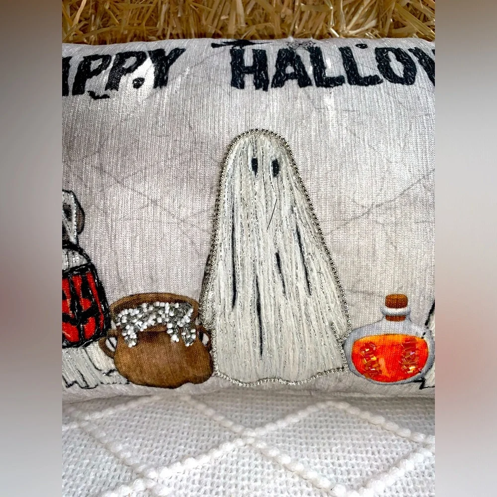 Halloween Decor Dogs in Ghost Costumes Trick or Treating Happy Halloween- NWT